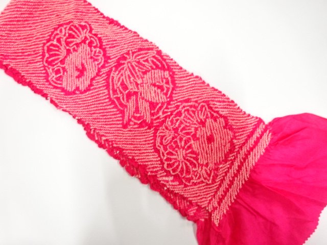 JAPANESE KIMONO / SHIBORI OBIAGE